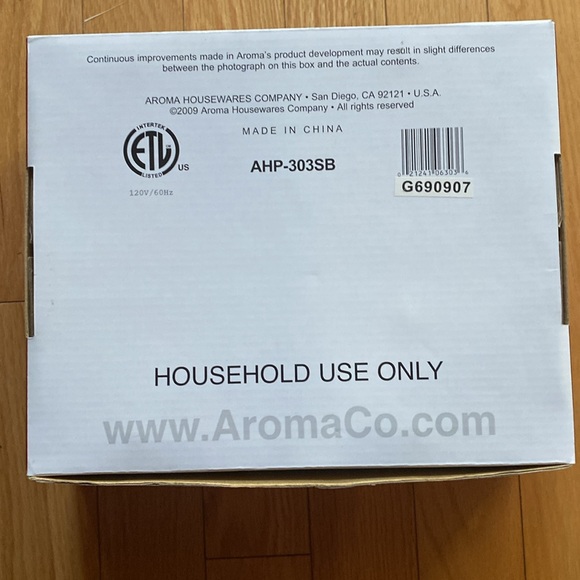 Aroma electric range. Cast-iron heating element. Nonstick heating surface. NIB - Picture 3 of 3